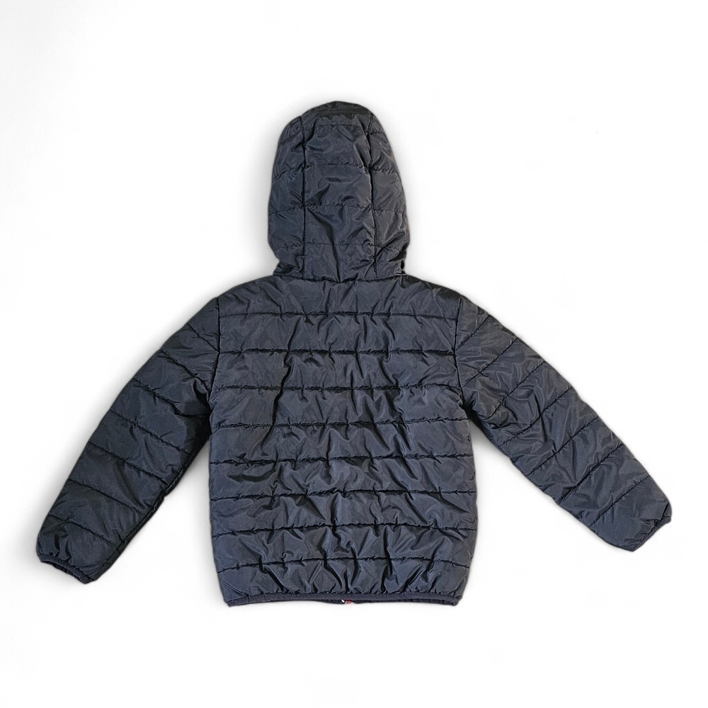 Nike Kids Black & Red Puffer Jacket Size 5/6Y - Picture 7 of 9